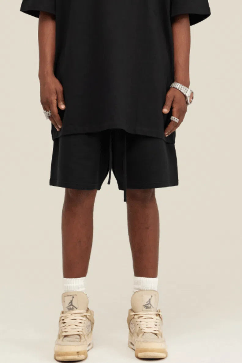 Short Heavy Cotton - BLACK
