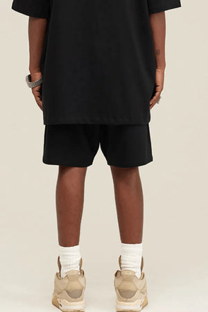 Short Heavy Cotton - BLACK