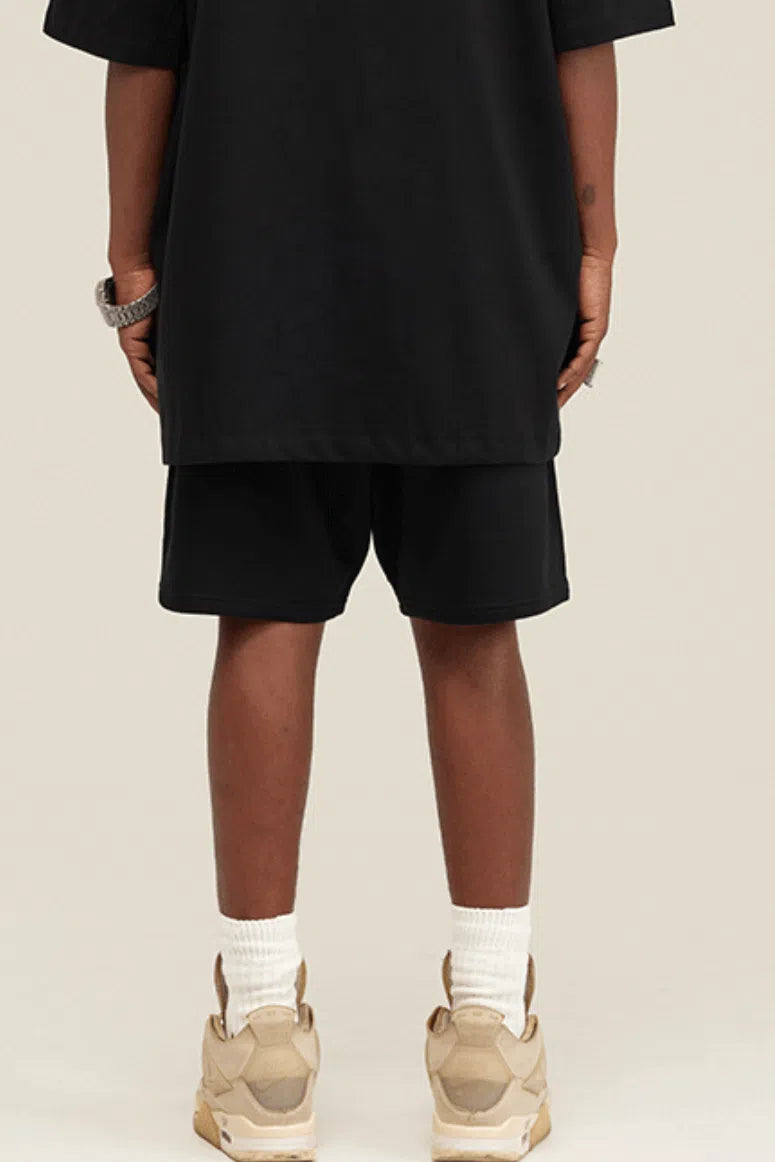 Short Heavy Cotton - BLACK