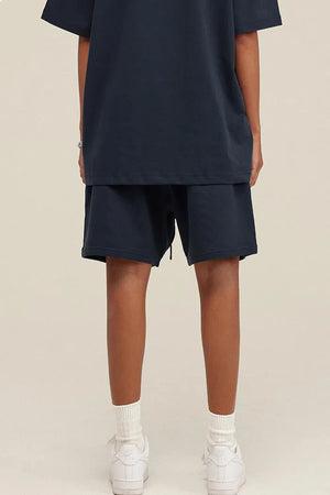Short Heavy Cotton - NAVY BLUE