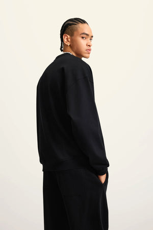 Sweatshirt FW-24 440G - BLACK