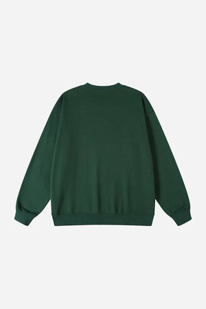 Sweatshirt FW-24 440G - BLACKISH GREEN