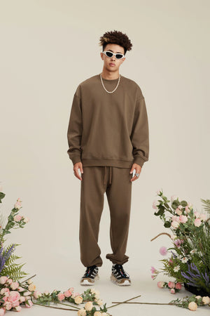Sweatshirt FW-24 440G - BROWN