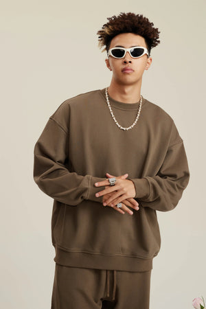Sweatshirt FW-24 440G - BROWN