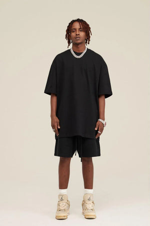 T-Shirt Blank Heavy 100% Cotton - BLACK