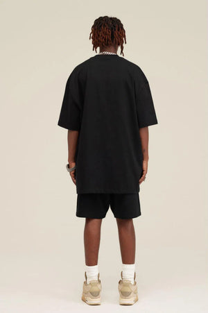 T-Shirt Blank Heavy 100% Cotton - BLACK