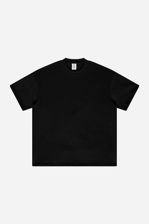 T-Shirt Blank Heavy 100% Cotton - BLACK