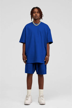 T-Shirt Blank Heavy 100% Cotton - BLUE