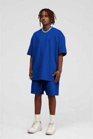 T-Shirt Blank Heavy 100% Cotton - BLUE