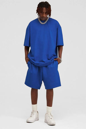 T-Shirt Blank Heavy 100% Cotton - BLUE