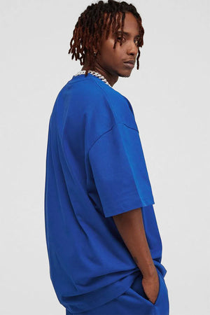 T-Shirt Blank Heavy 100% Cotton - BLUE