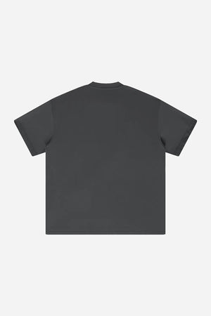 T-Shirt Blank Heavy 100% Cotton - DARK GRAY