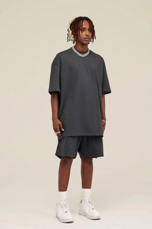 T-Shirt Blank Heavy 100% Cotton - DARK GRAY