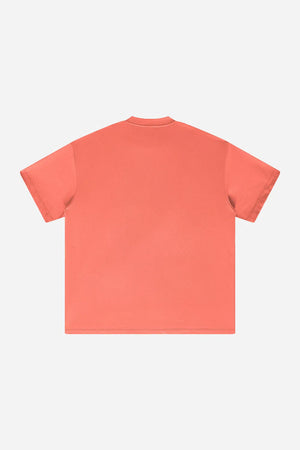 T-Shirt Blank Heavy 100% Cotton - ORANGE RED