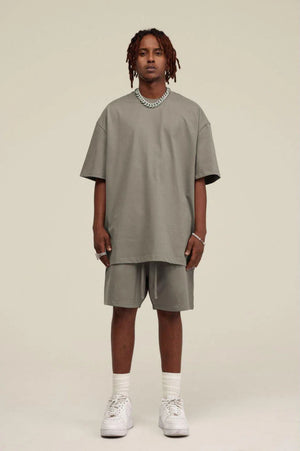 T-Shirt Blank Heavy 100% Cotton - SMOKE