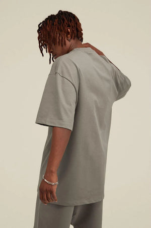 T-Shirt Blank Heavy 100% Cotton - SMOKE