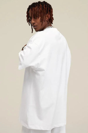 T-Shirt Blank Heavy 100% Cotton - WHITE