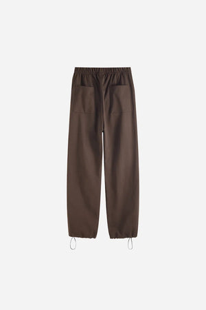 Three Lines Pants - BROWN