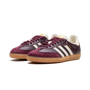ADIDAS SAMBA OG WMNS Maroon Cream White-shoes-Adidas-36-LOTABY