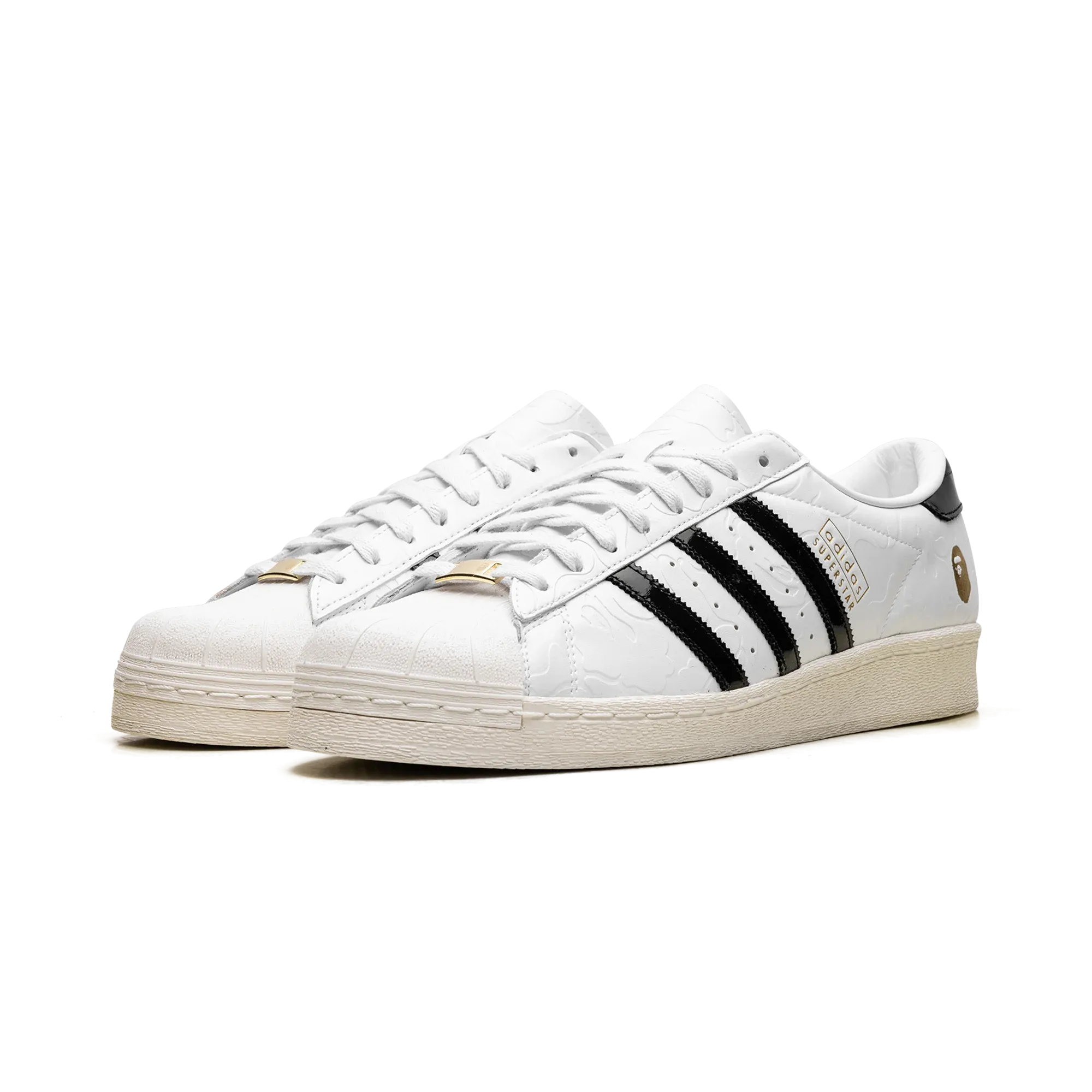 Adidas Superstar Vintage A Bathing Ape - White Black