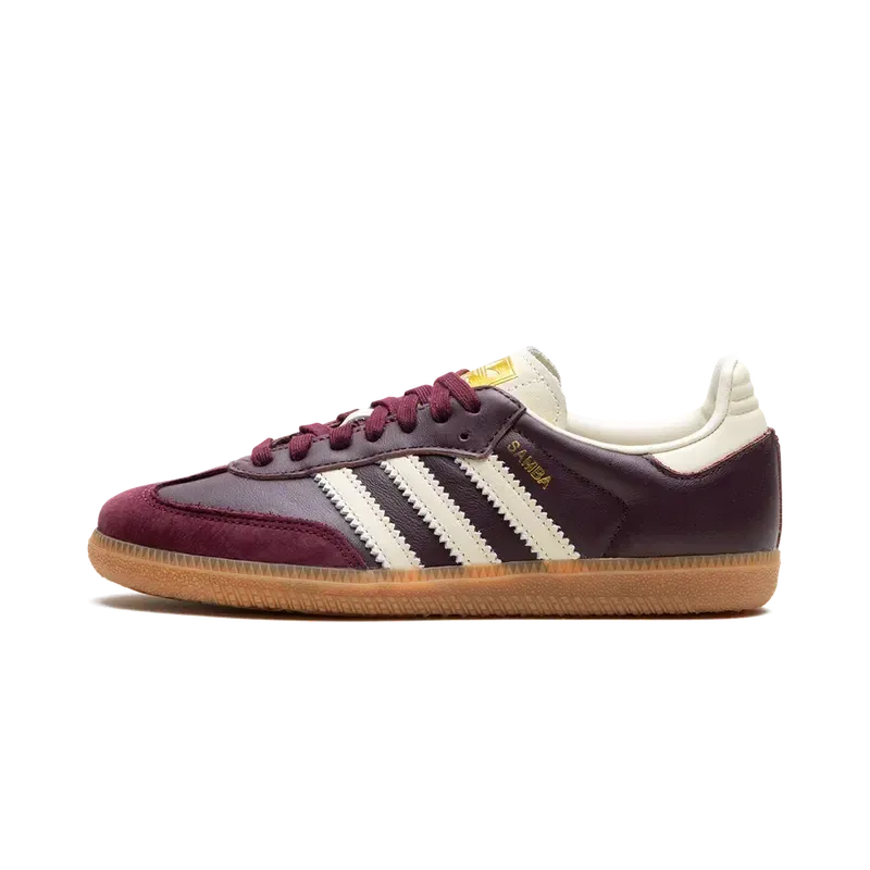 ADIDAS SAMBA OG WMNS Maroon Cream White-shoes-Adidas-36-LOTABY