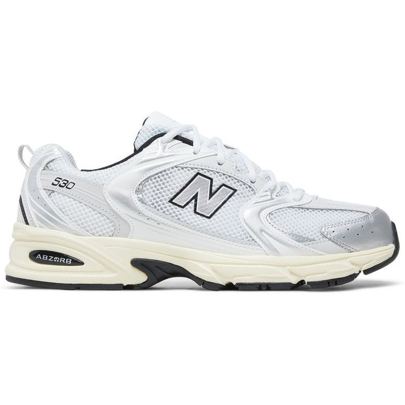 New Balance 530 White Metallic Silver MR530TA