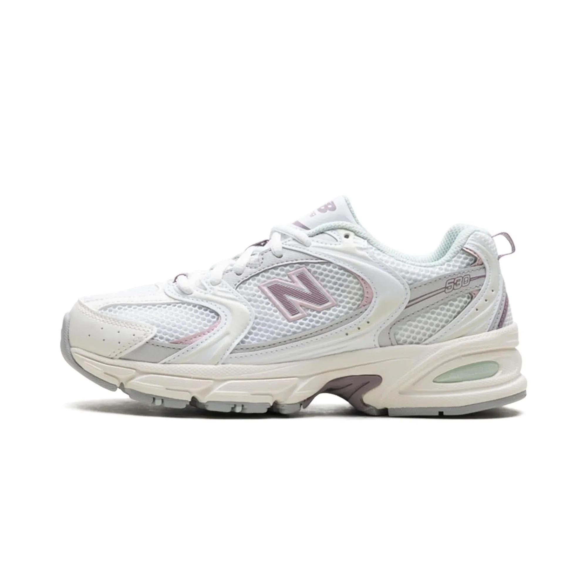 New Balance 530 Sea Salt Ice Wine