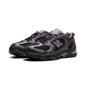 New Balance 530 Black Metallic Plum Brown