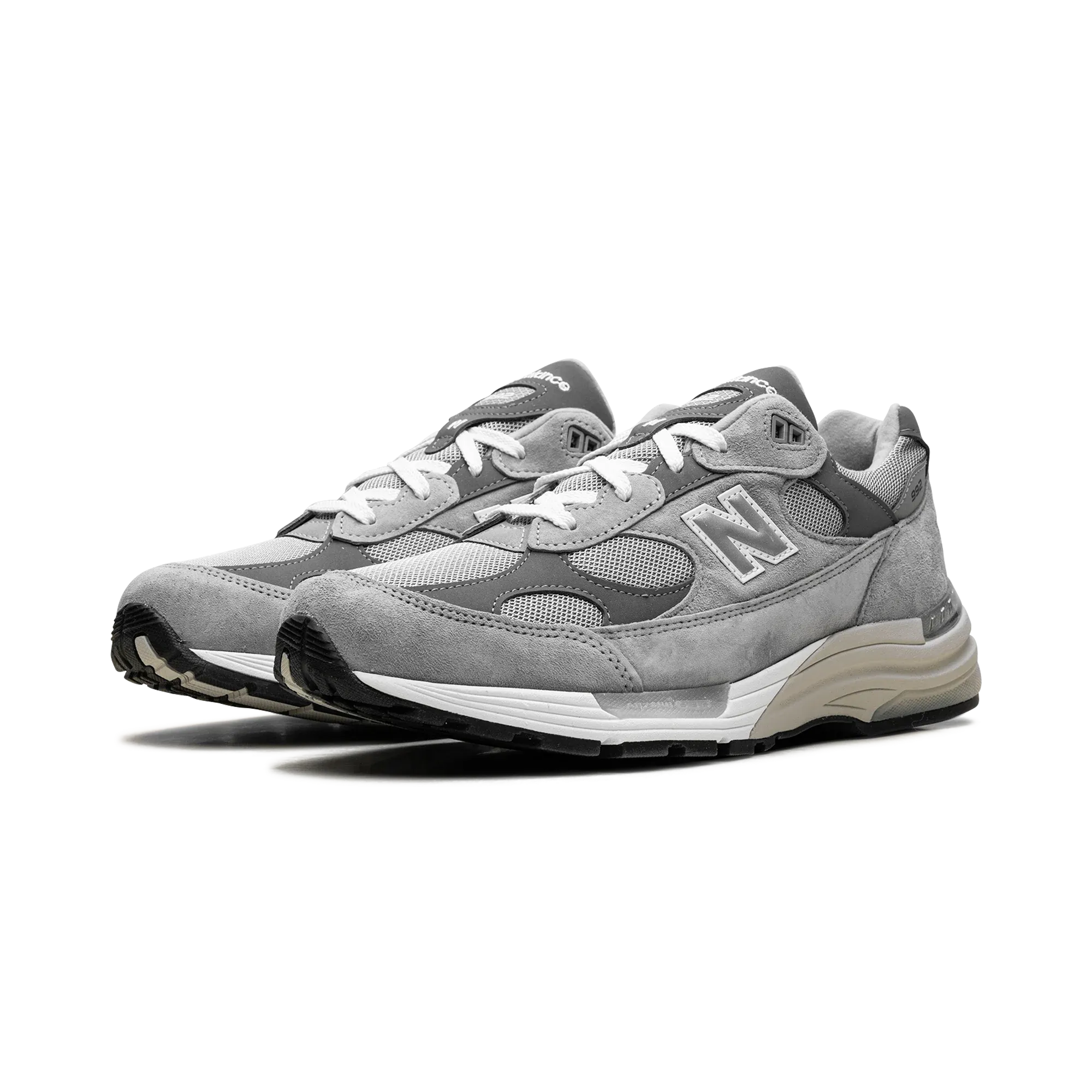 New Balance 992 Made In USA - Grey Silver Metallic