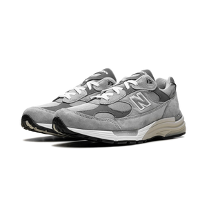 New Balance 992 Made In USA - Grey Silver Metallic