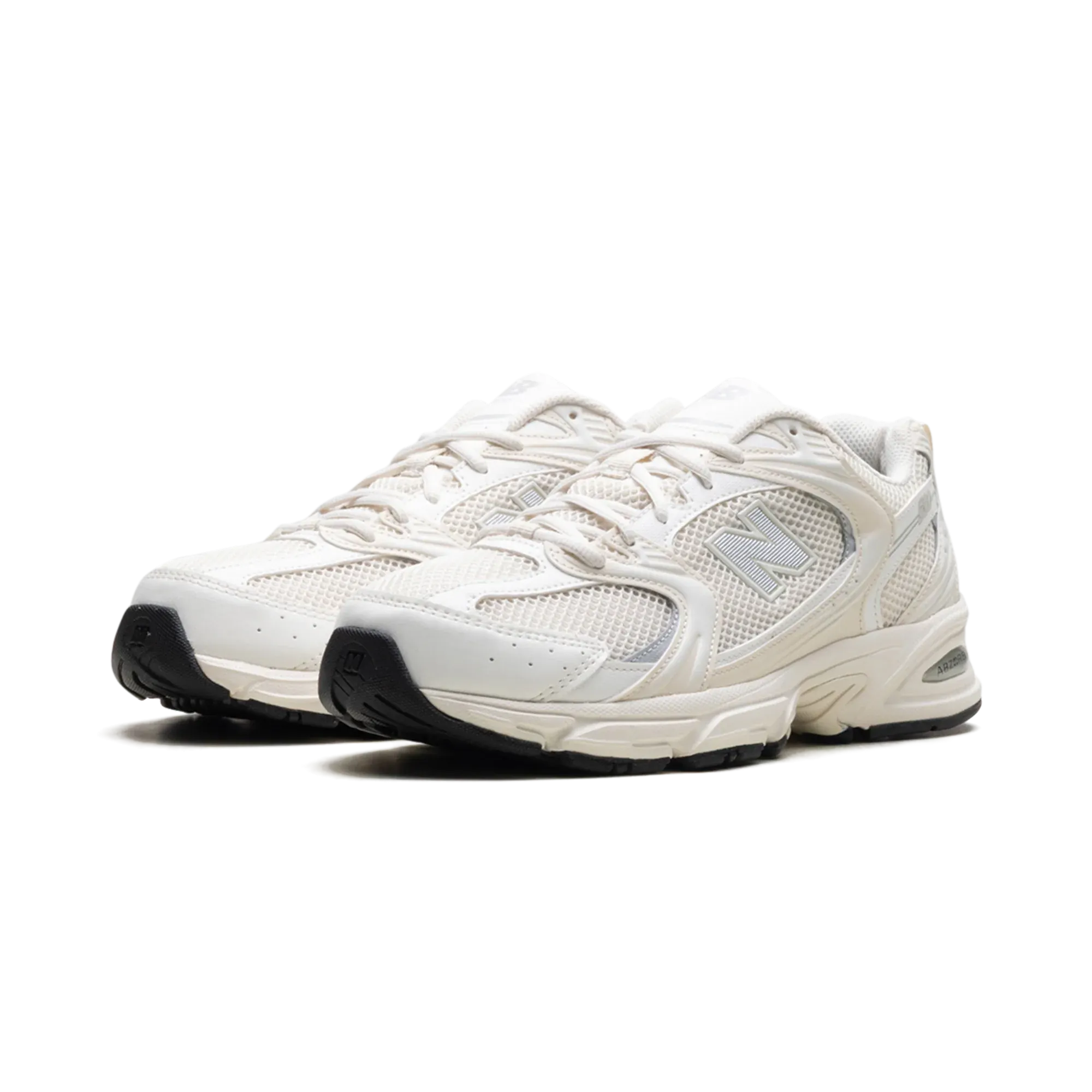 New Balance 530 Cream White Silver