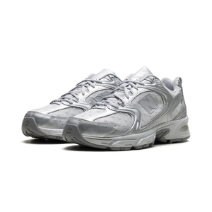 New Balance 530 Silver Metallic Raincloud Polka Dots