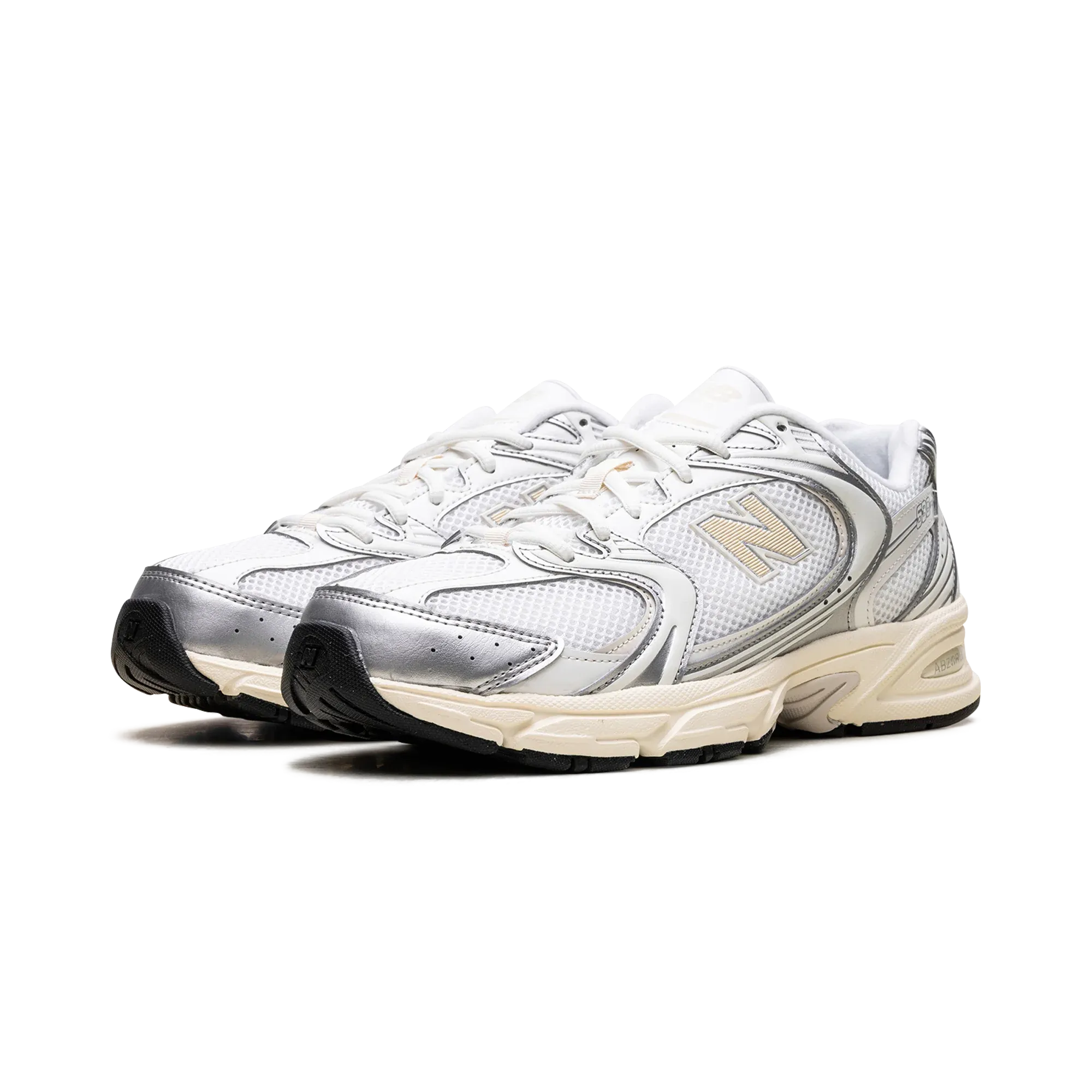 New Balance 530 Silver Metallic Linen
