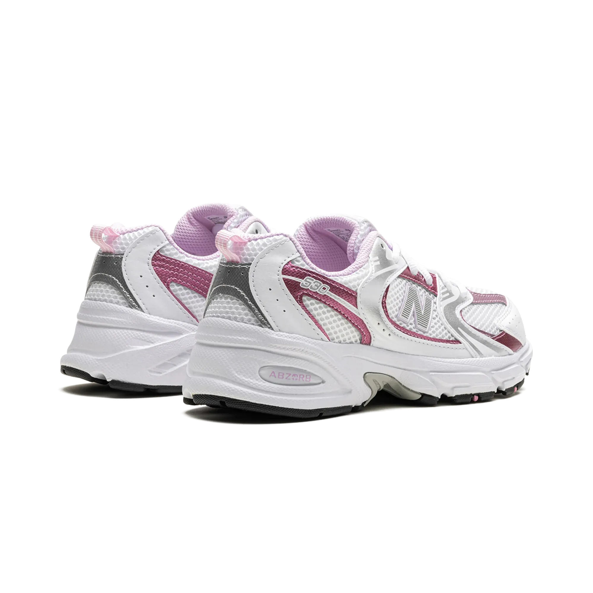 New Balance 530 Gs White Pink Sugar