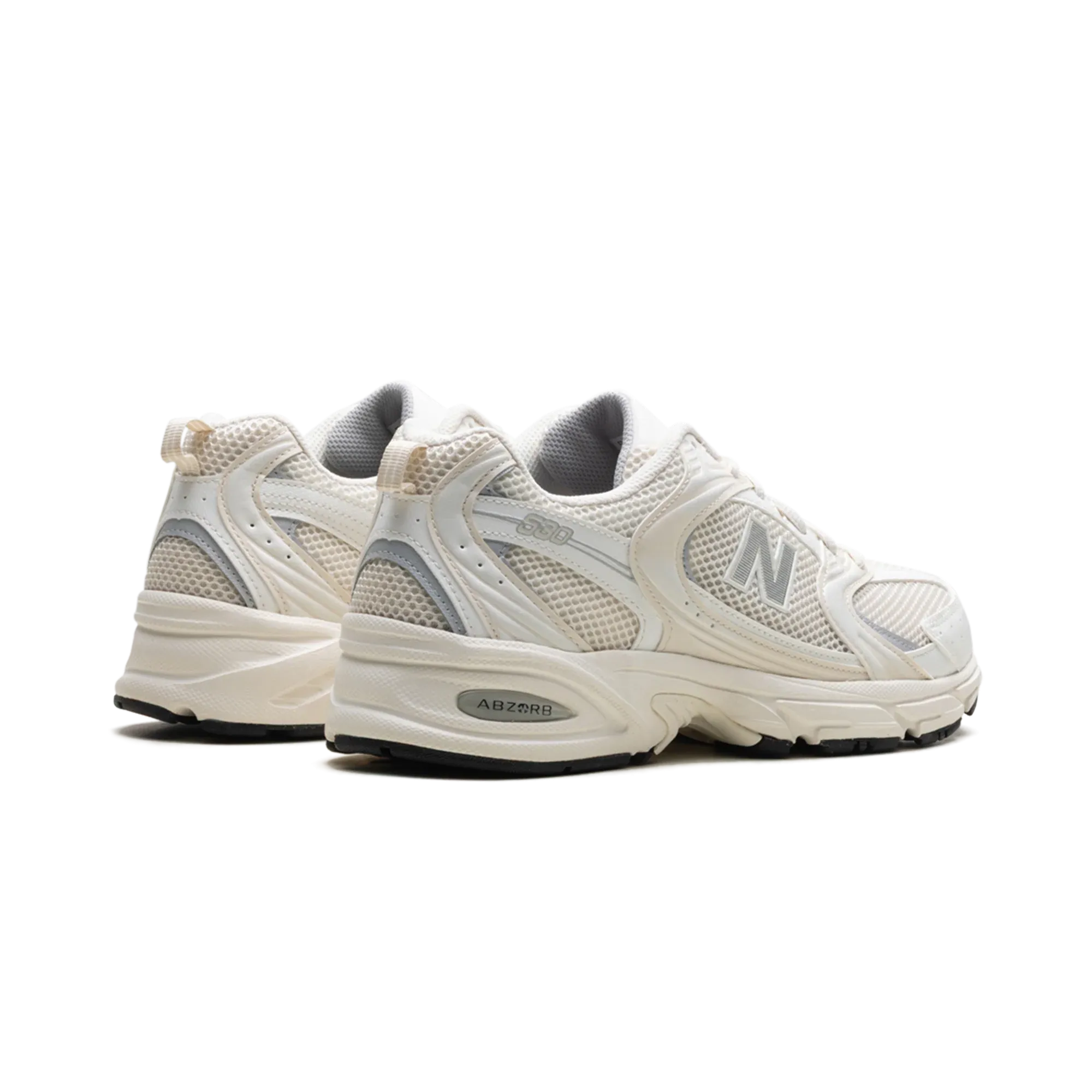 New Balance 530 Cream White Silver