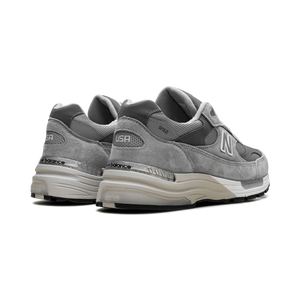 New Balance 992 Made In USA - Grey Silver Metallic