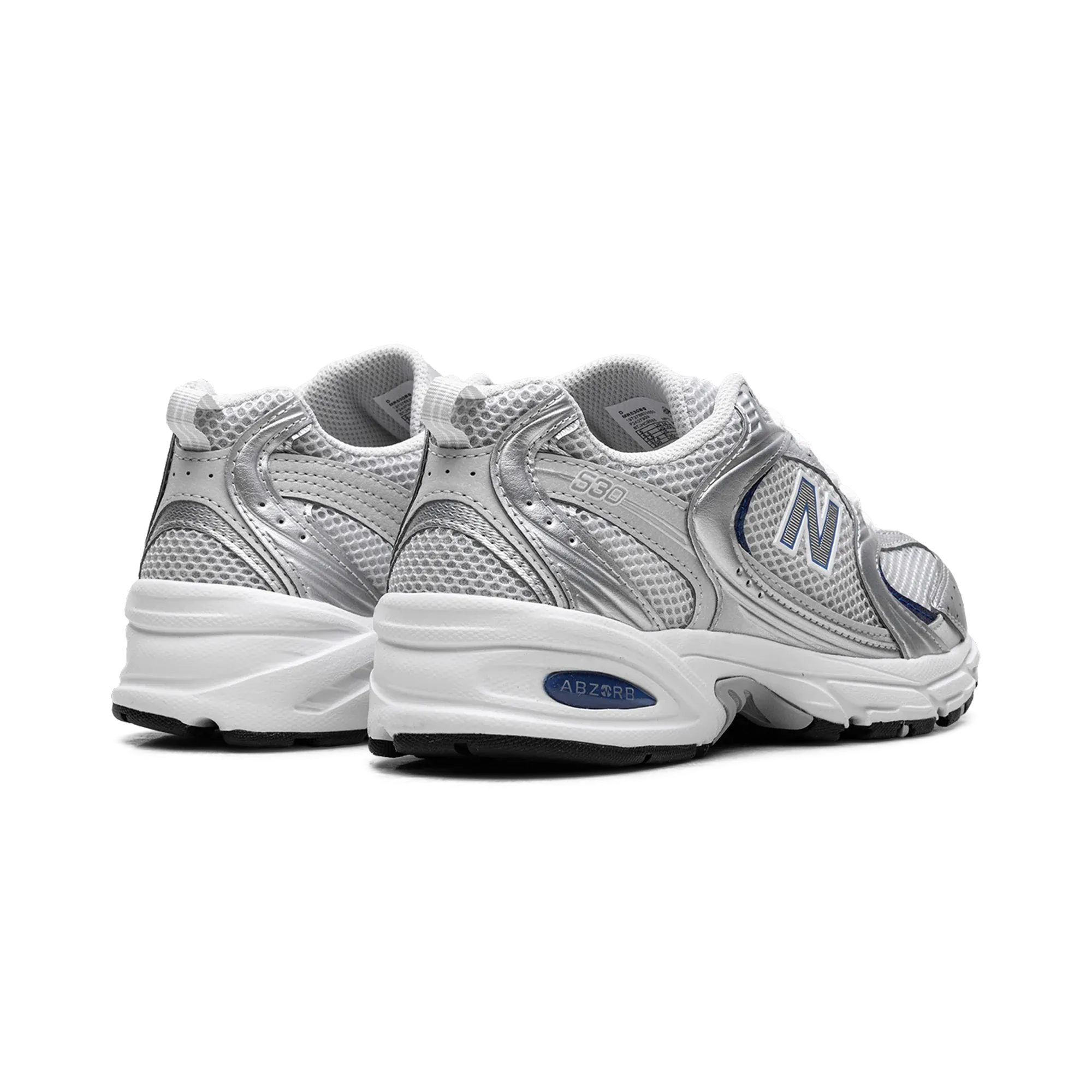 New Balance 530 Light Grey Silver Blue