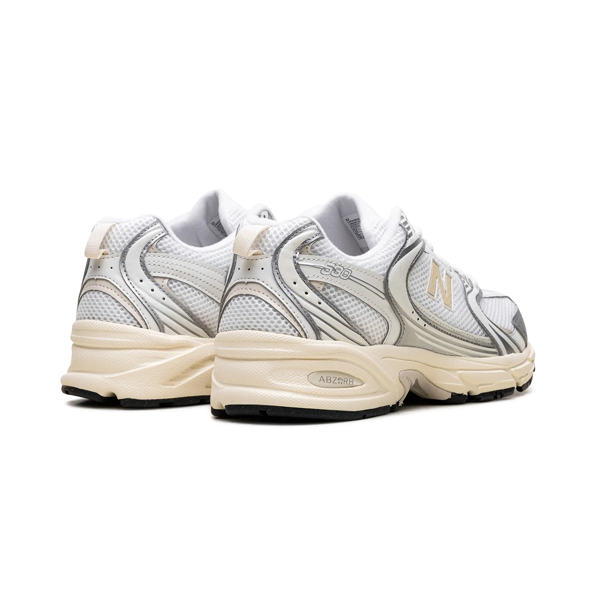 New Balance 530 Silver Metallic Linen