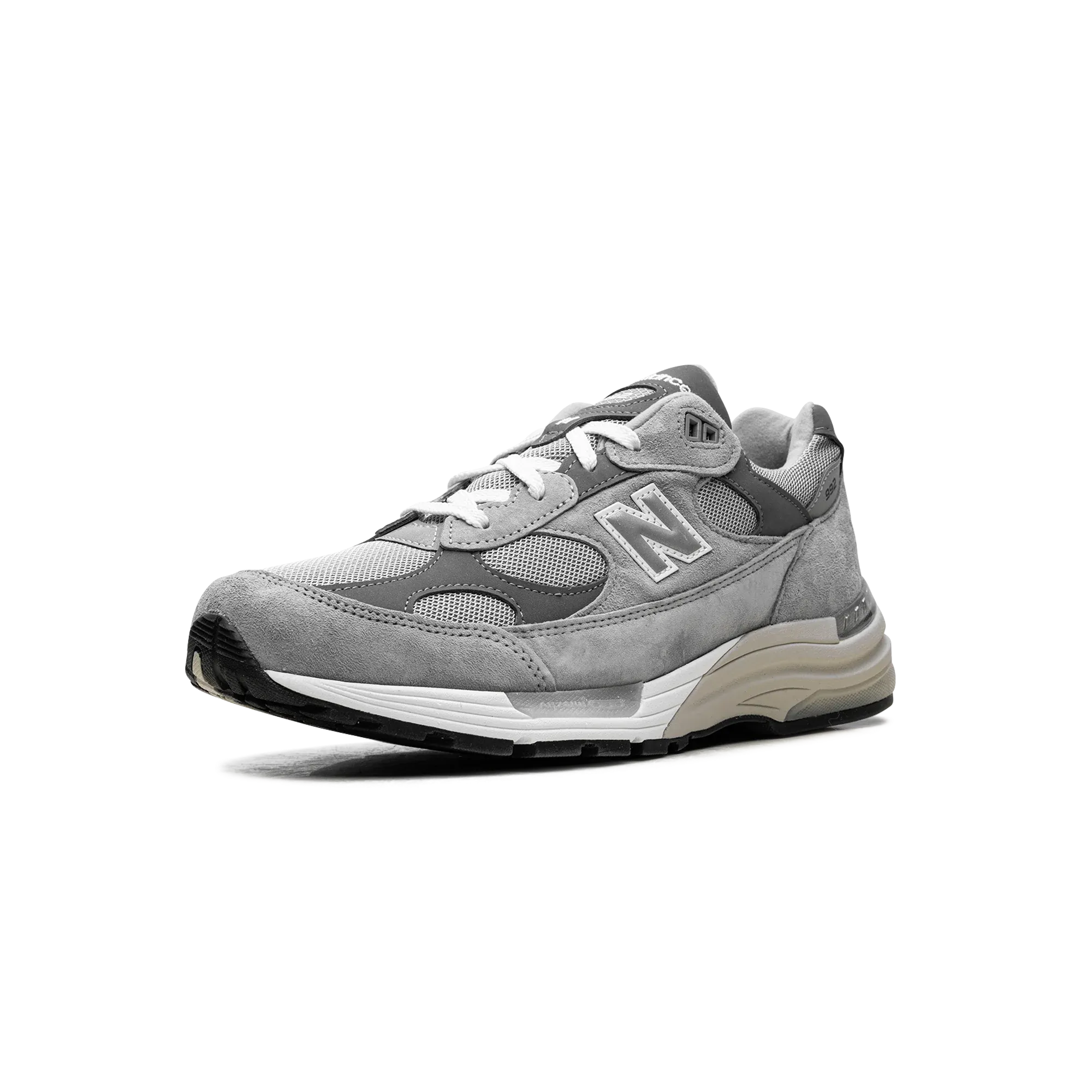 New Balance 992 Made In USA - Grey Silver Metallic