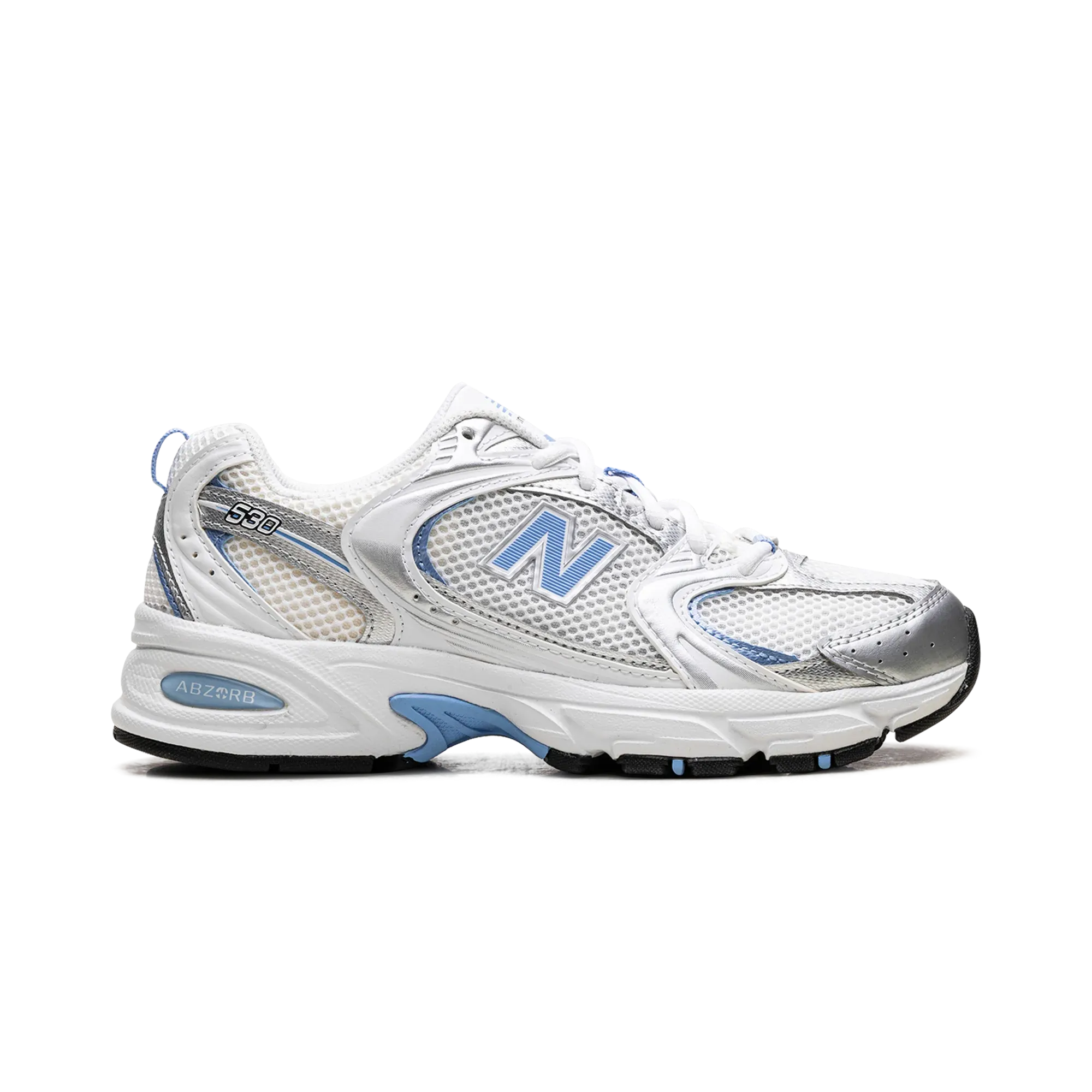New Balance 530 White Carolina Blue