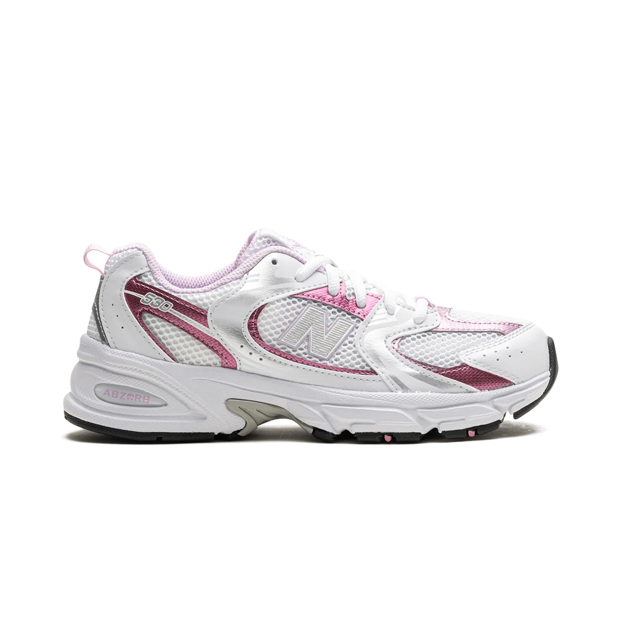 New Balance 530 Gs White Pink Sugar