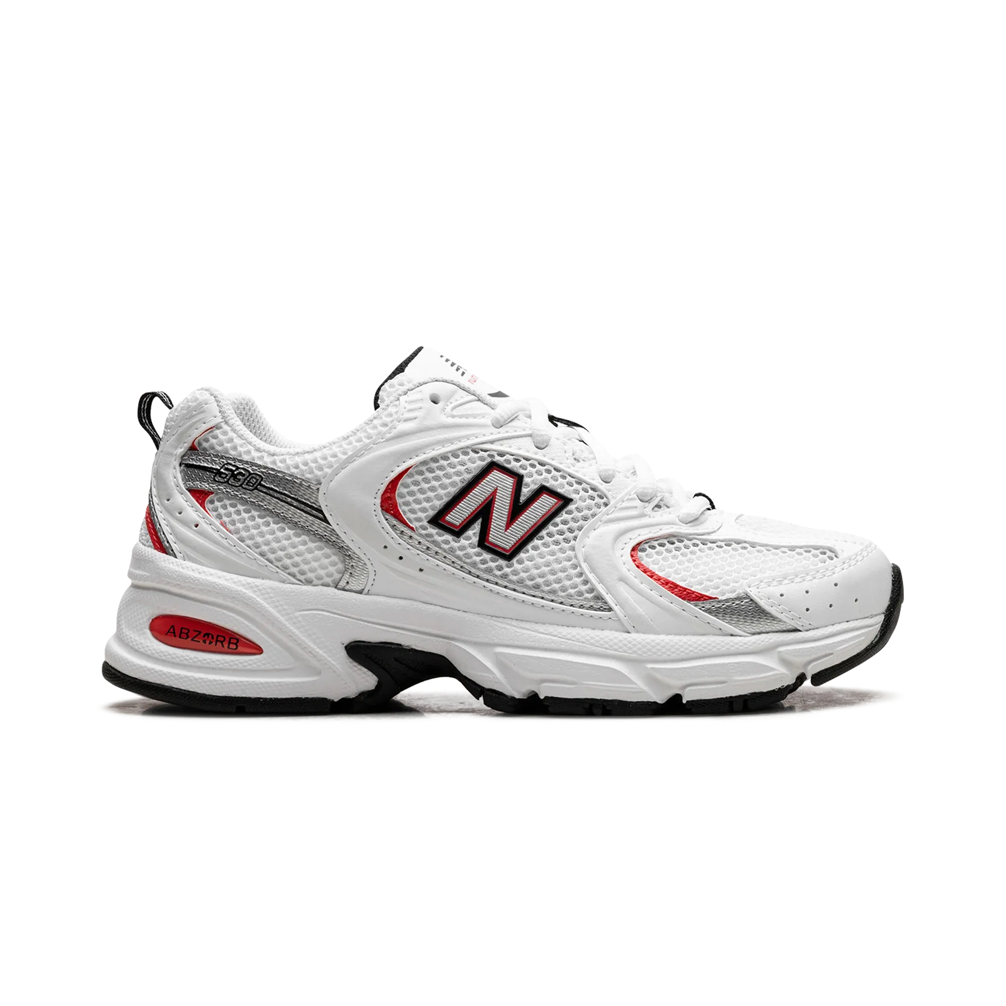New Balance 530 White Blast Red
