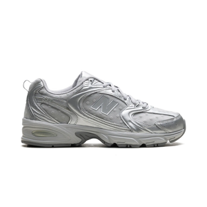 New Balance 530 Silver Metallic Raincloud Polka Dots
