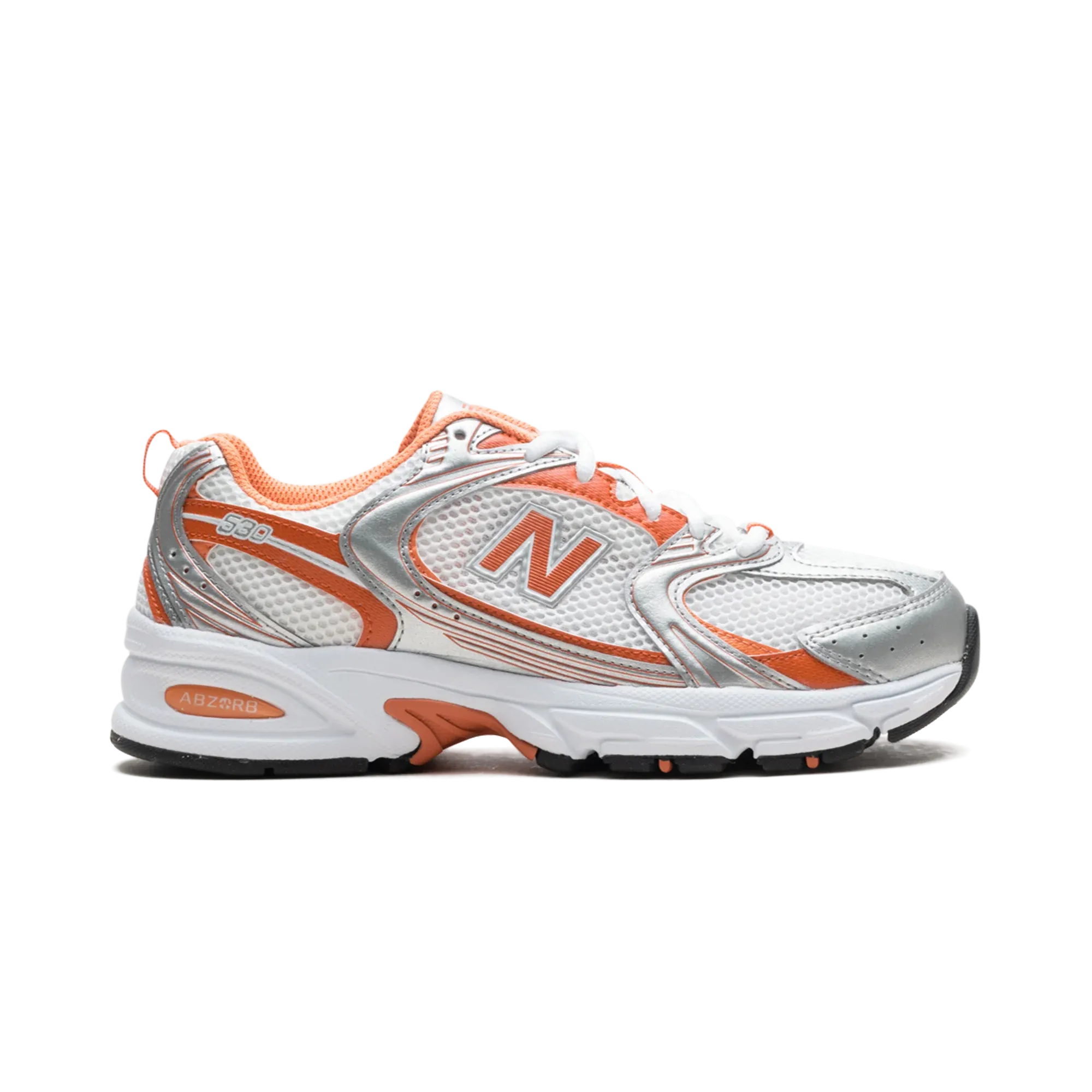 New Balance 530 Silver Metallic Infield Clay