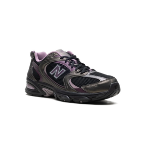 New Balance 530 Black Metallic Plum Brown