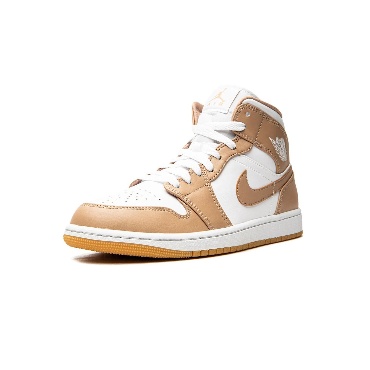 AIR JORDAN 1 MID - Tan Gum-LOTABY