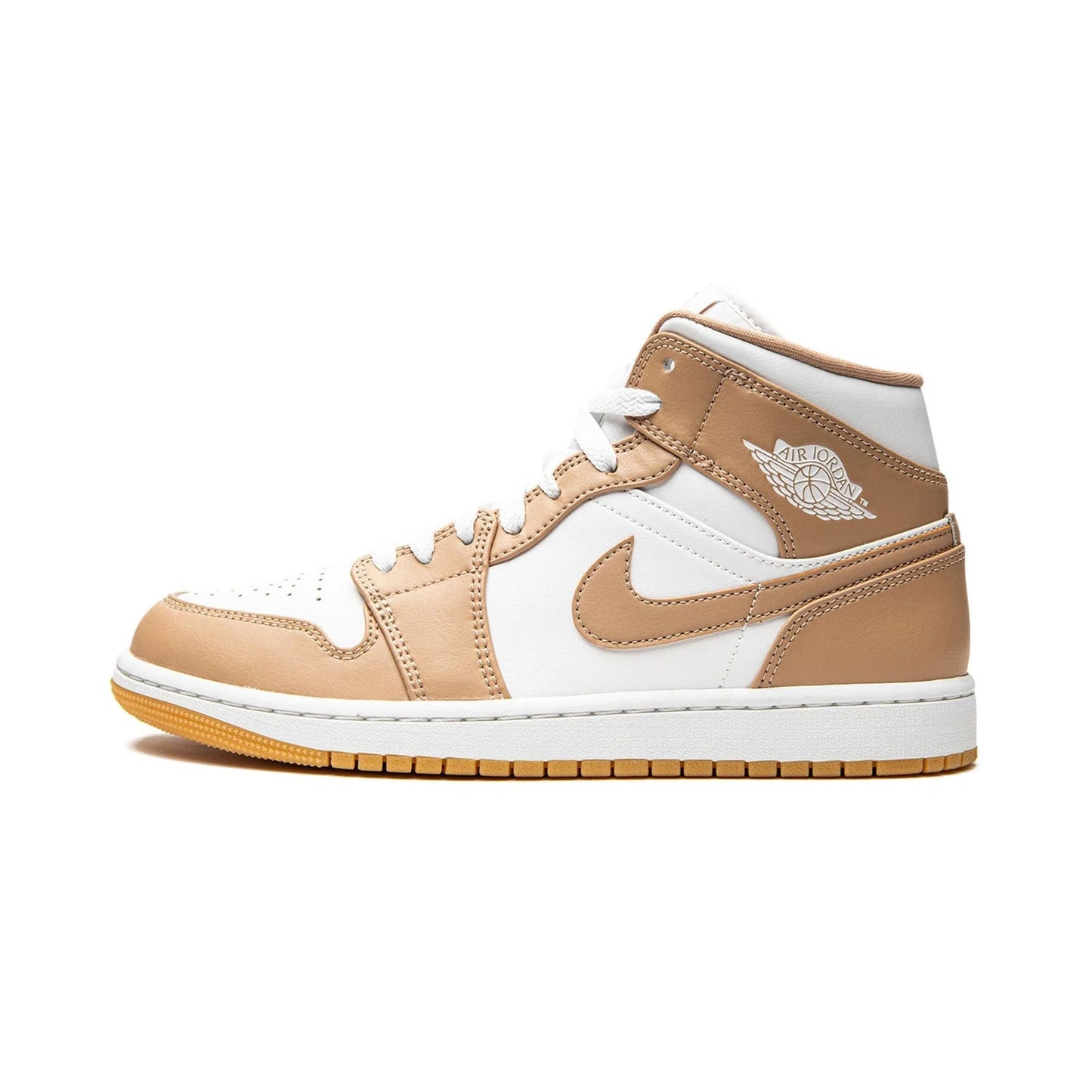 AIR JORDAN 1 MID - Tan Gum-LOTABY