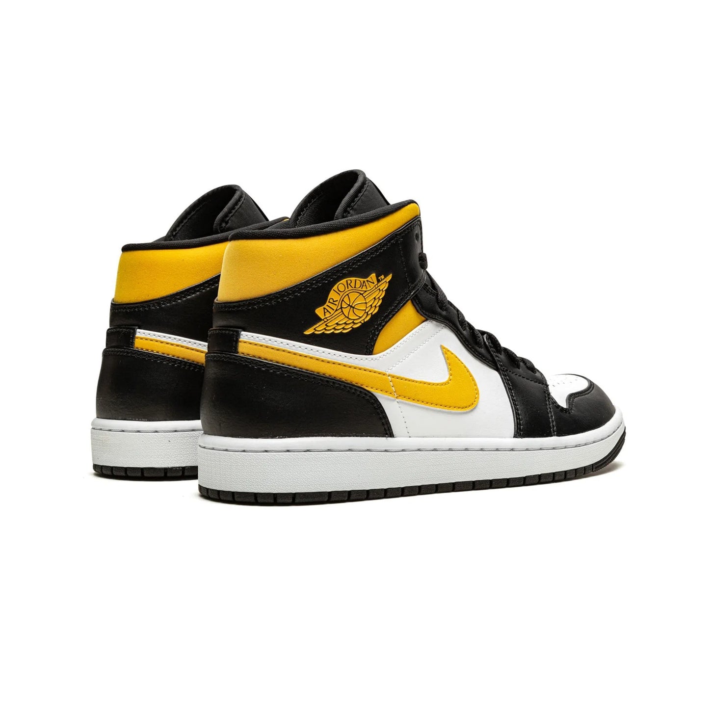 AIR JORDAN 1 MID - White Pollen Black-LOTABY