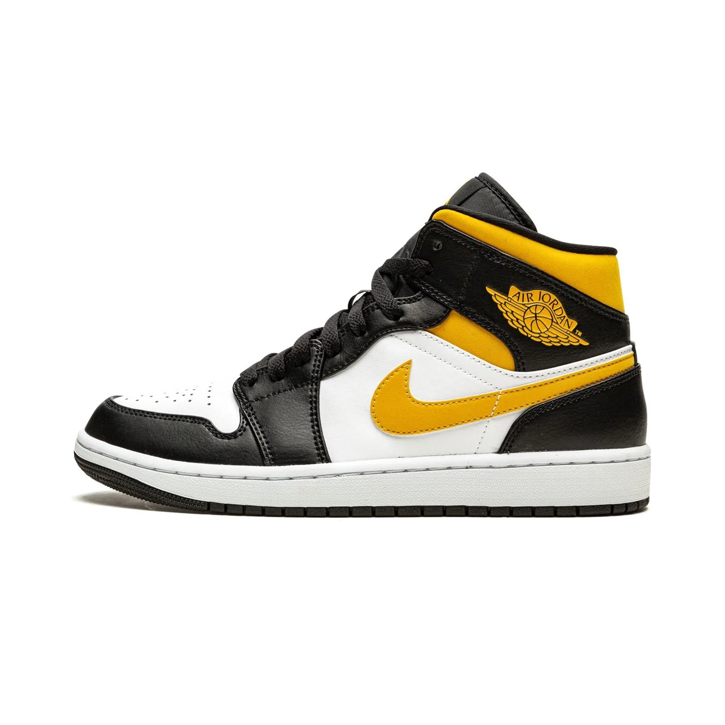 AIR JORDAN 1 MID - White Pollen Black-LOTABY