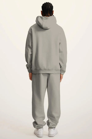 Ghost Hoodie Blank FW-24 Heavy Drop Shoulder - GREY CAMEL